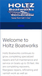 Mobile Screenshot of holtzboatworks.com